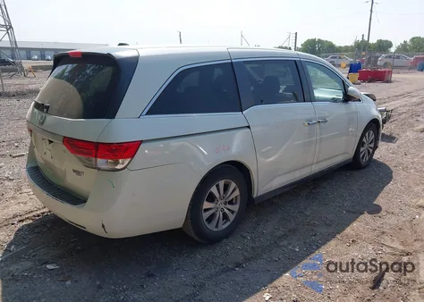 2014 Honda Odyssey Ex-L z USA, uszkodzony, nr VIN 5FNRL5H63EB131596